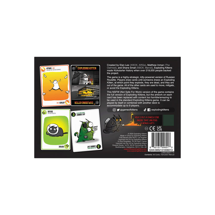 Exploding Kittens: NSFW Edition — publisher extra