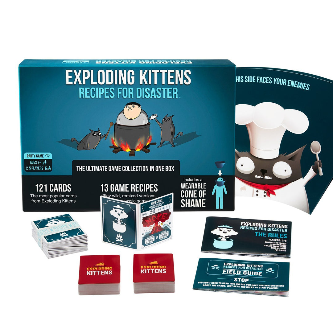 Exploding Kittens: Recipes for Disaster — official box