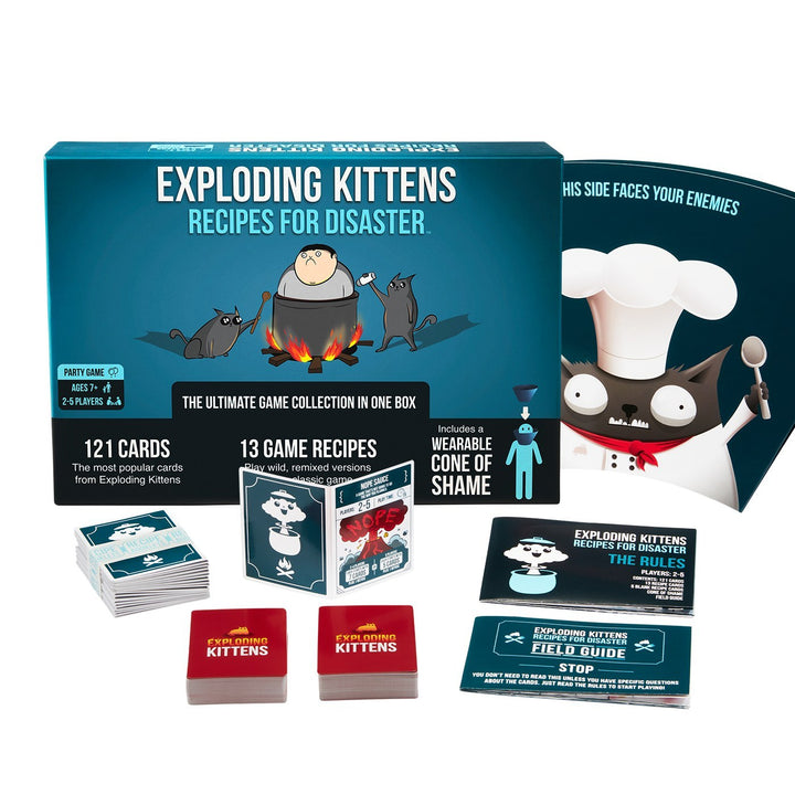 Exploding Kittens: Recipes for Disaster — official box