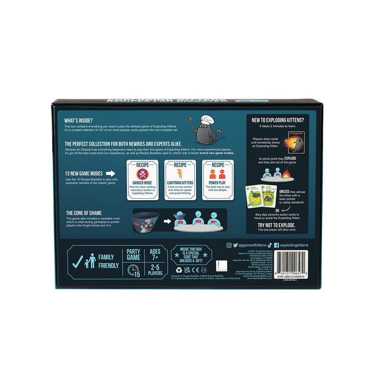 Exploding Kittens: Recipes for Disaster — publisher extra