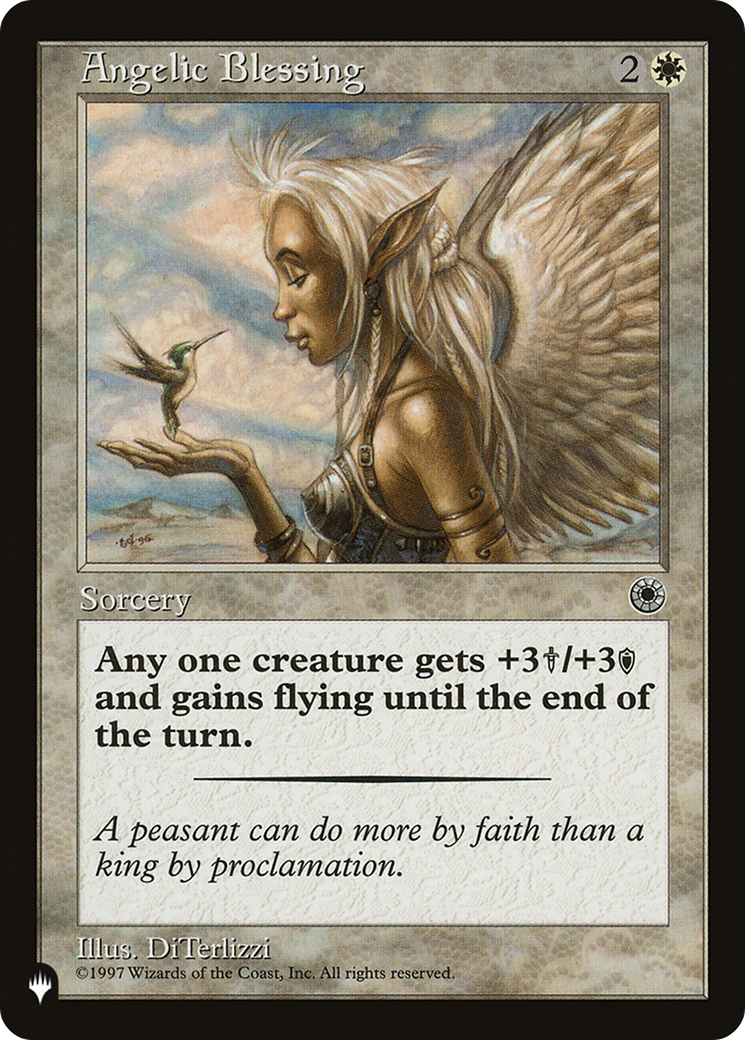 Angelic Blessing (LIST-) - The List