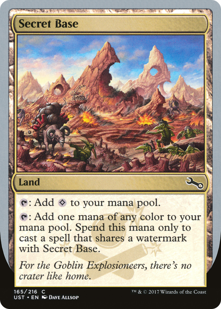 Secret Base (D) (UST-165) - Unstable Foil