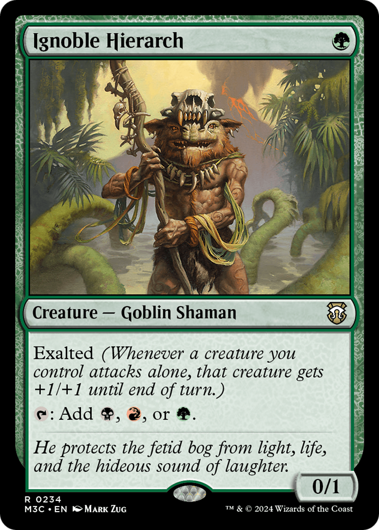 Ignoble Hierarch (M3C-234) - Modern Horizons 3 Commander Foil