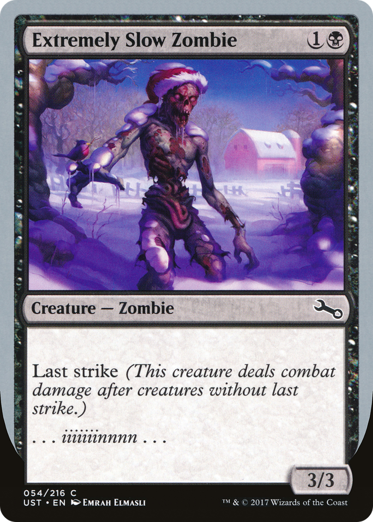 Extremely Slow Zombie (C) (UST-054) - Unstable Foil