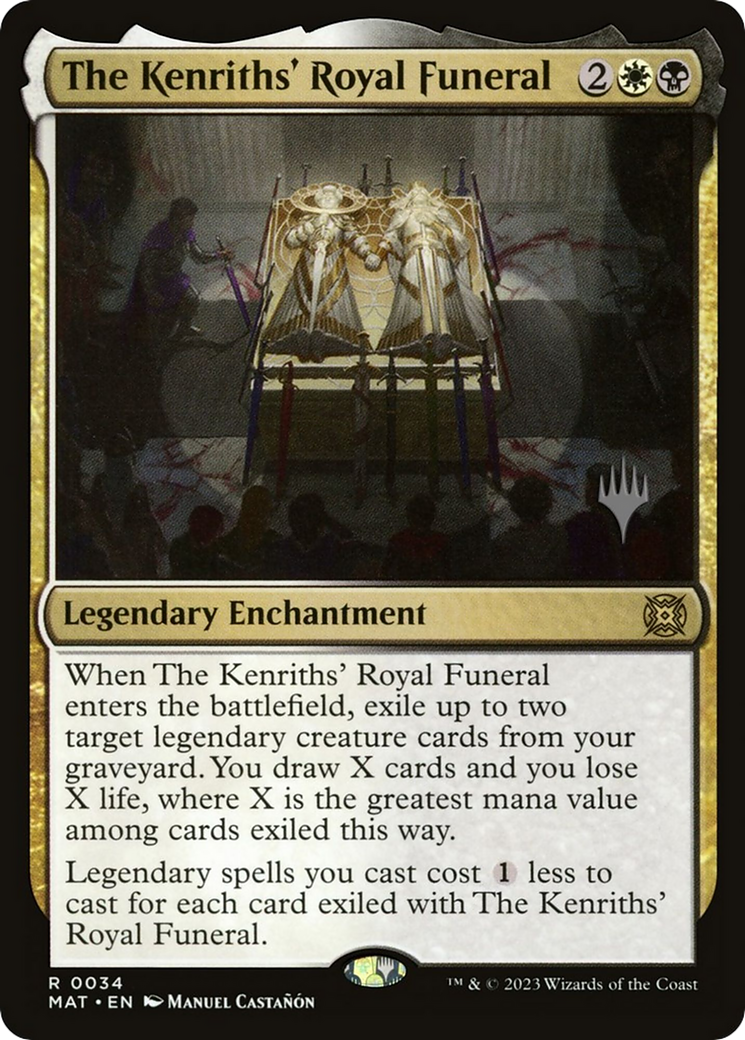 The Kenriths' Royal Funeral (PPMKM-34P) - March of the Machine: The Aftermath Promos Foil