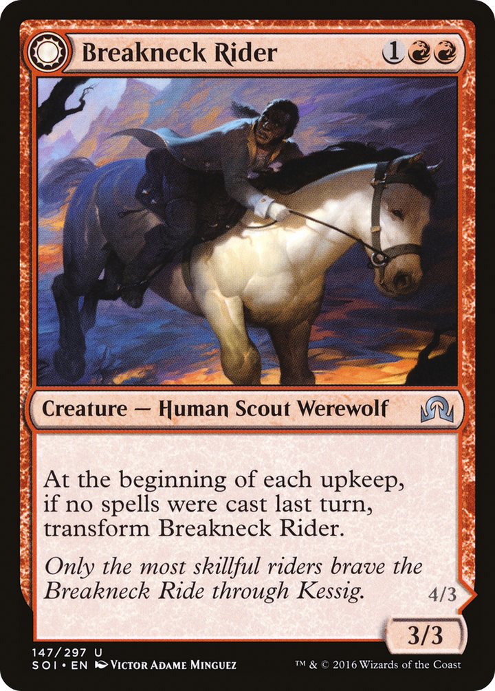 Breakneck Rider (SOI-147) - Shadows over Innistrad: (Double Faced Transform)