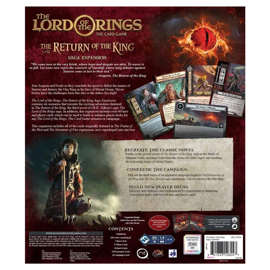 Lord of the Rings LCG: The Return of the King Saga Expansion