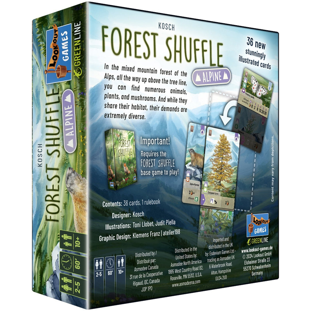 Forest Shuffle: Alpine Expansion — official publisher extra