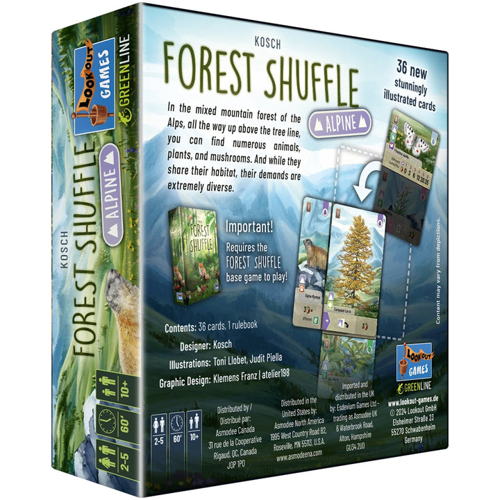 Forest Shuffle: Alpine Expansion — official publisher extra