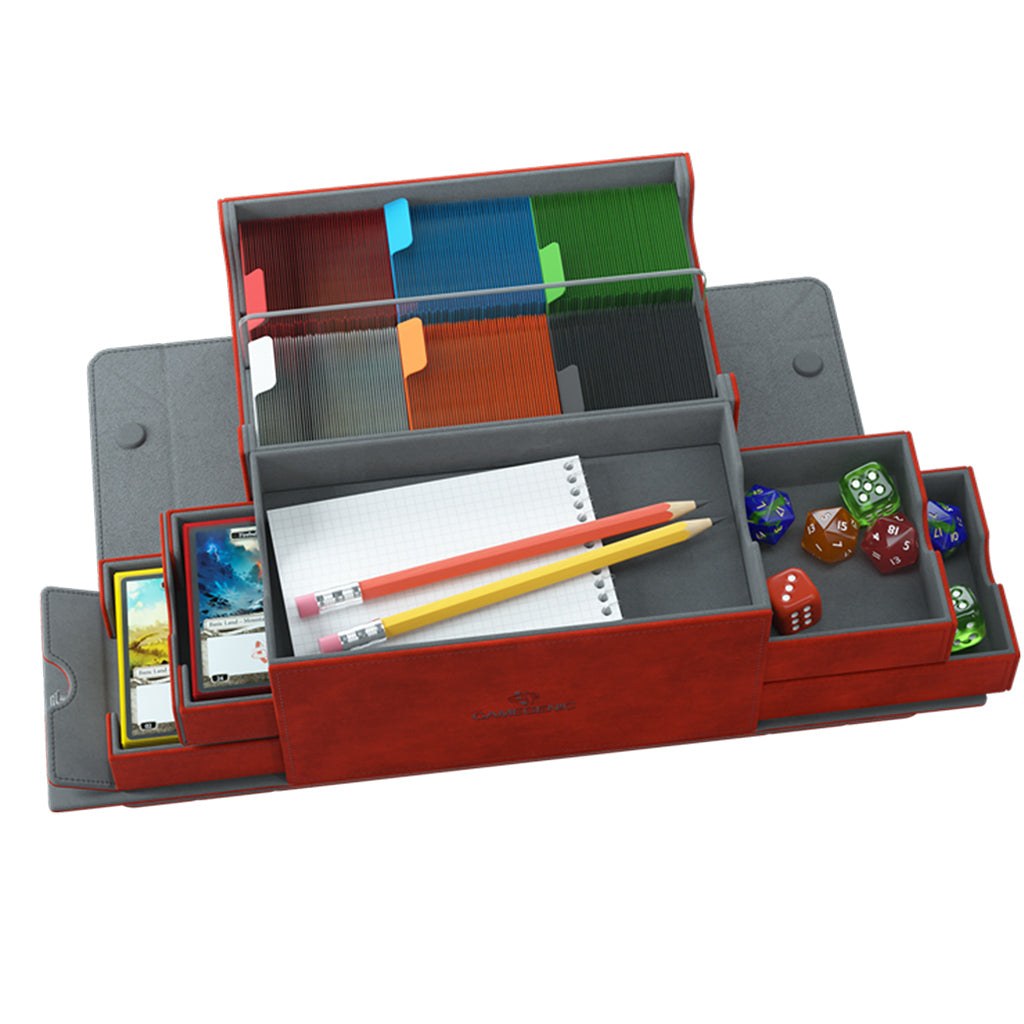Gamegenic - Cards' Lair 600+ (Red) — official manufacturer extra