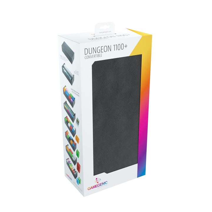Gamegenic Deck Box Dungeon 1100+ Midnight Grey — official manufacturer extra