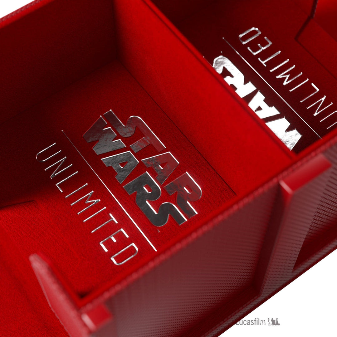 Gamegenic Star Wars: Unlimited Double Deck Pod Red — official publisher extra