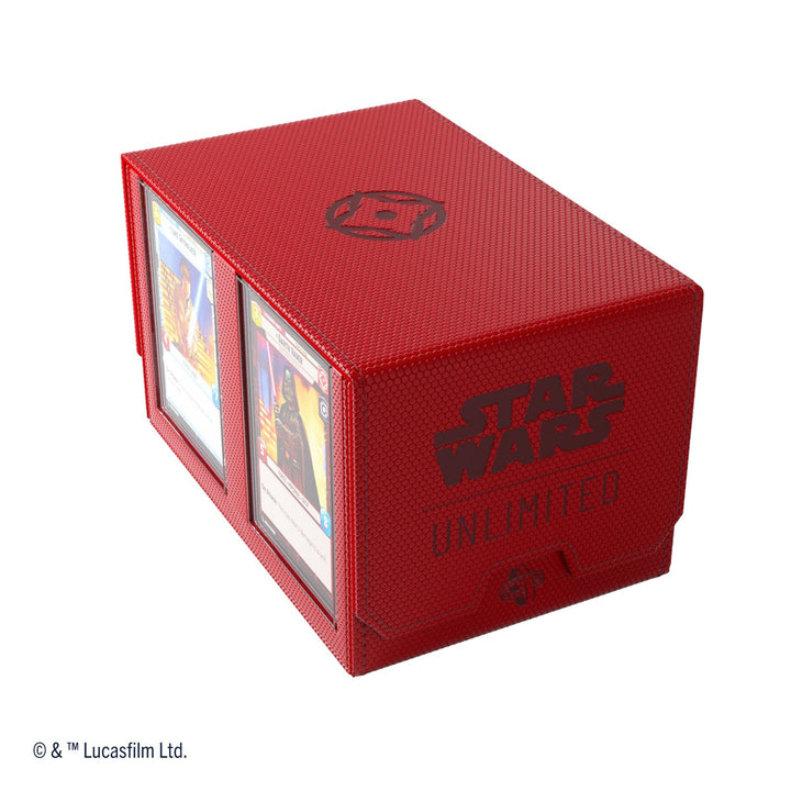 Gamegenic Star Wars: Unlimited Double Deck Pod Red — official publisher extra