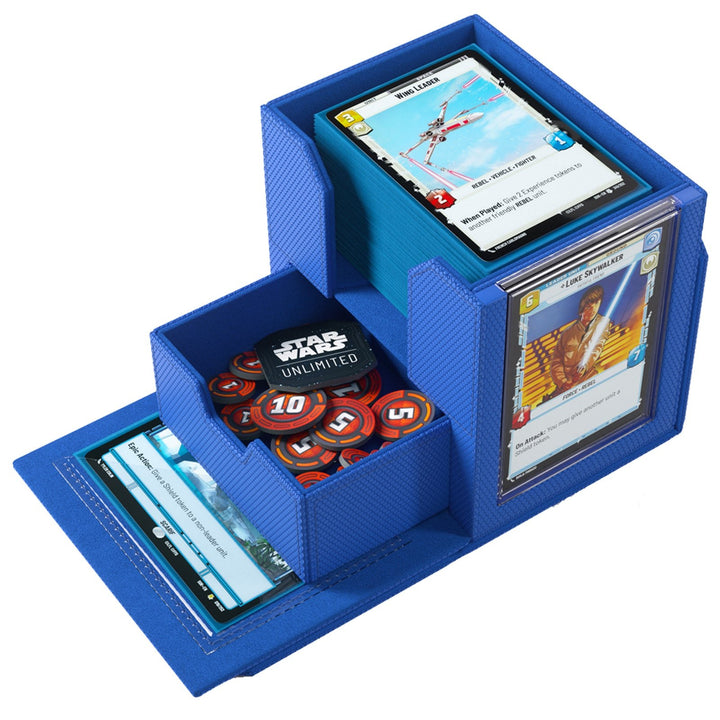 Gamegenic Star Wars: Unlimited Deck Pod Blue — official manufacturer extra