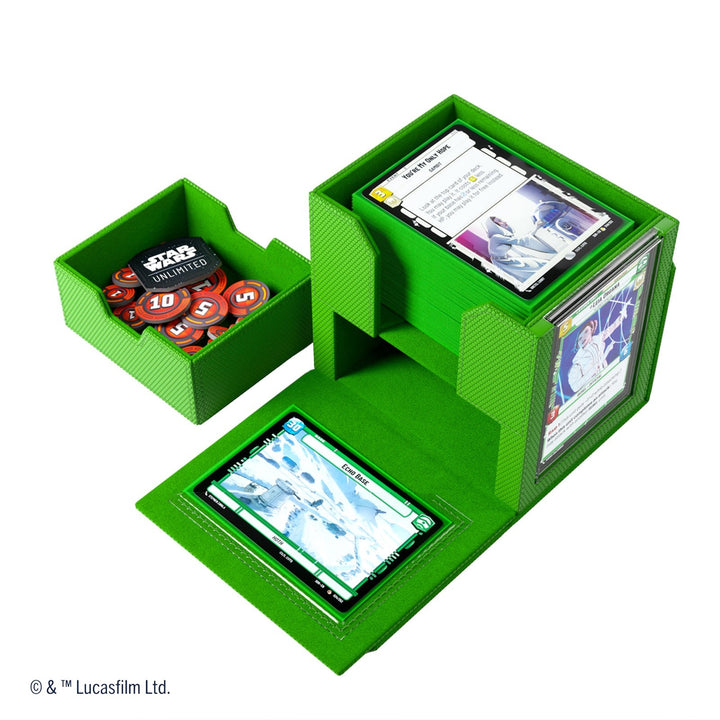 Gamegenic Star Wars: Unlimited Deck Pod Green — official manufacturer extra