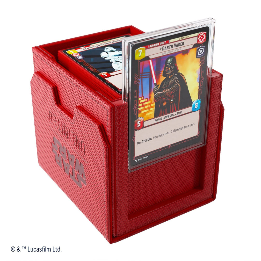 Gamegenic Star Wars: Unlimited Deck Pod Red — official manufacturer extra