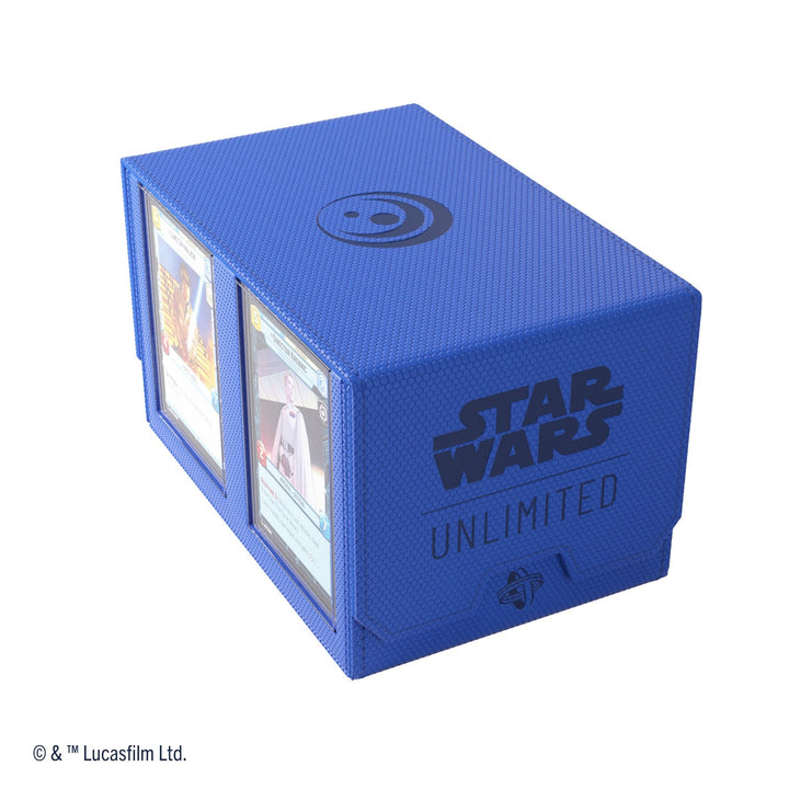 Gamegenic Star Wars: Unlimited Double Deck Pod Blue — official publisher extra