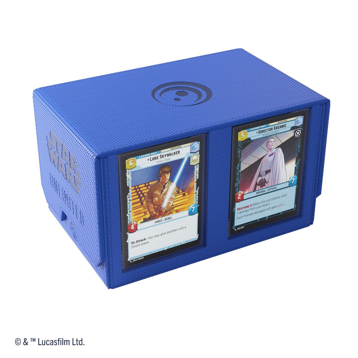 Gamegenic Star Wars: Unlimited Double Deck Pod Blue — official packshot