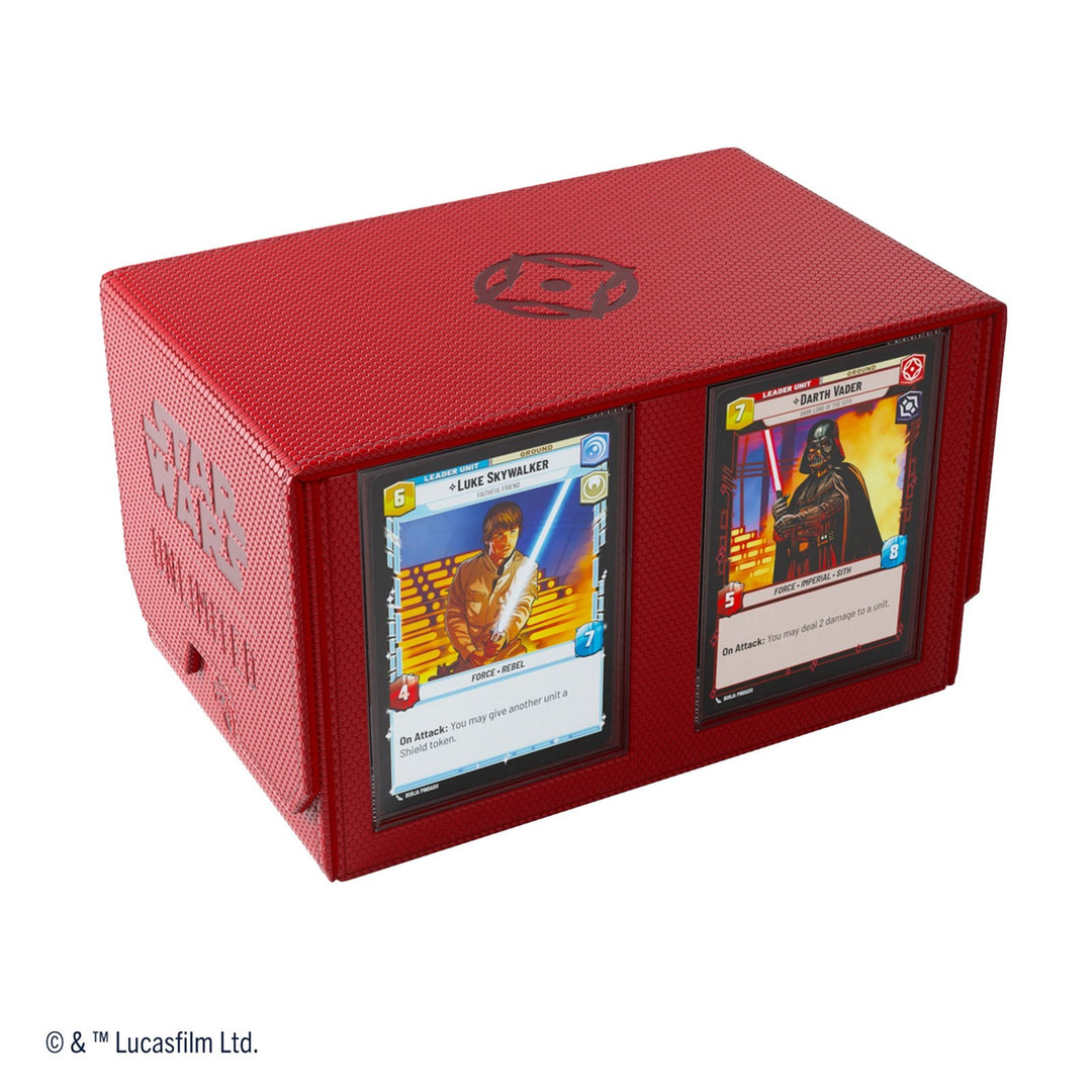 Gamegenic Star Wars: Unlimited Double Deck Pod Red — official packshot