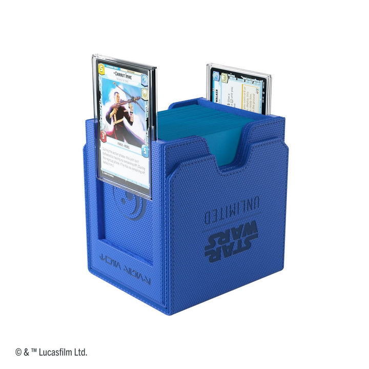 Gamegenic STAR WARS : Unlimited Twin Suns Deck Pod Blue — official publisher extra