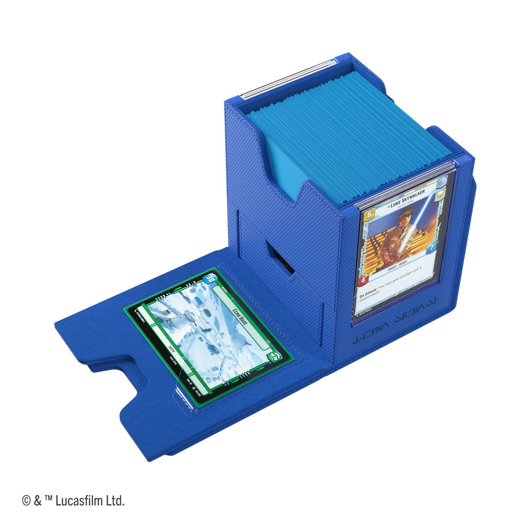 Gamegenic STAR WARS : Unlimited Twin Suns Deck Pod Blue — official publisher extra