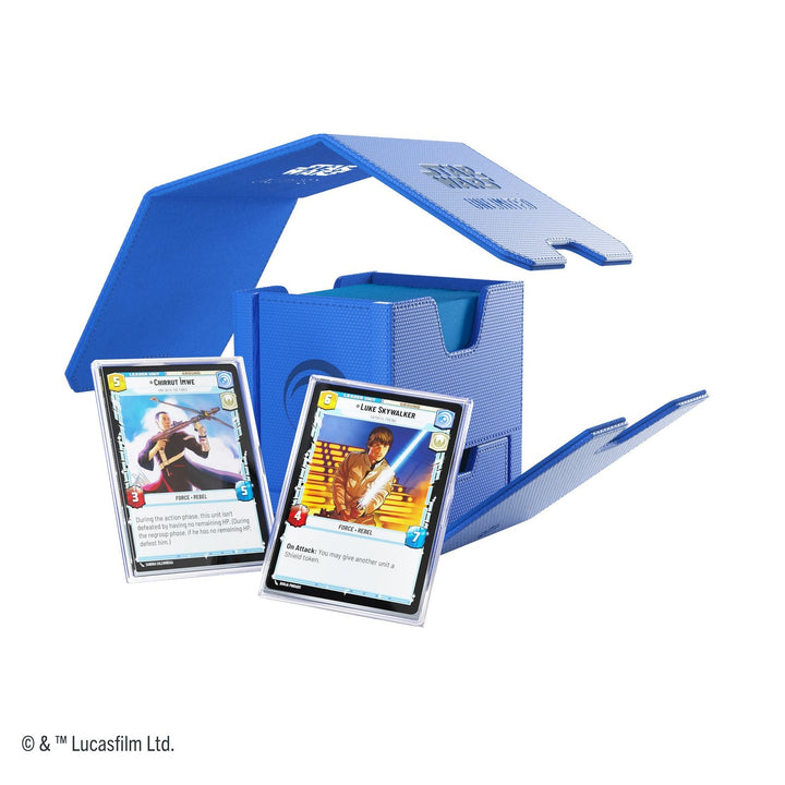 Gamegenic STAR WARS : Unlimited Twin Suns Deck Pod Blue — official publisher extra