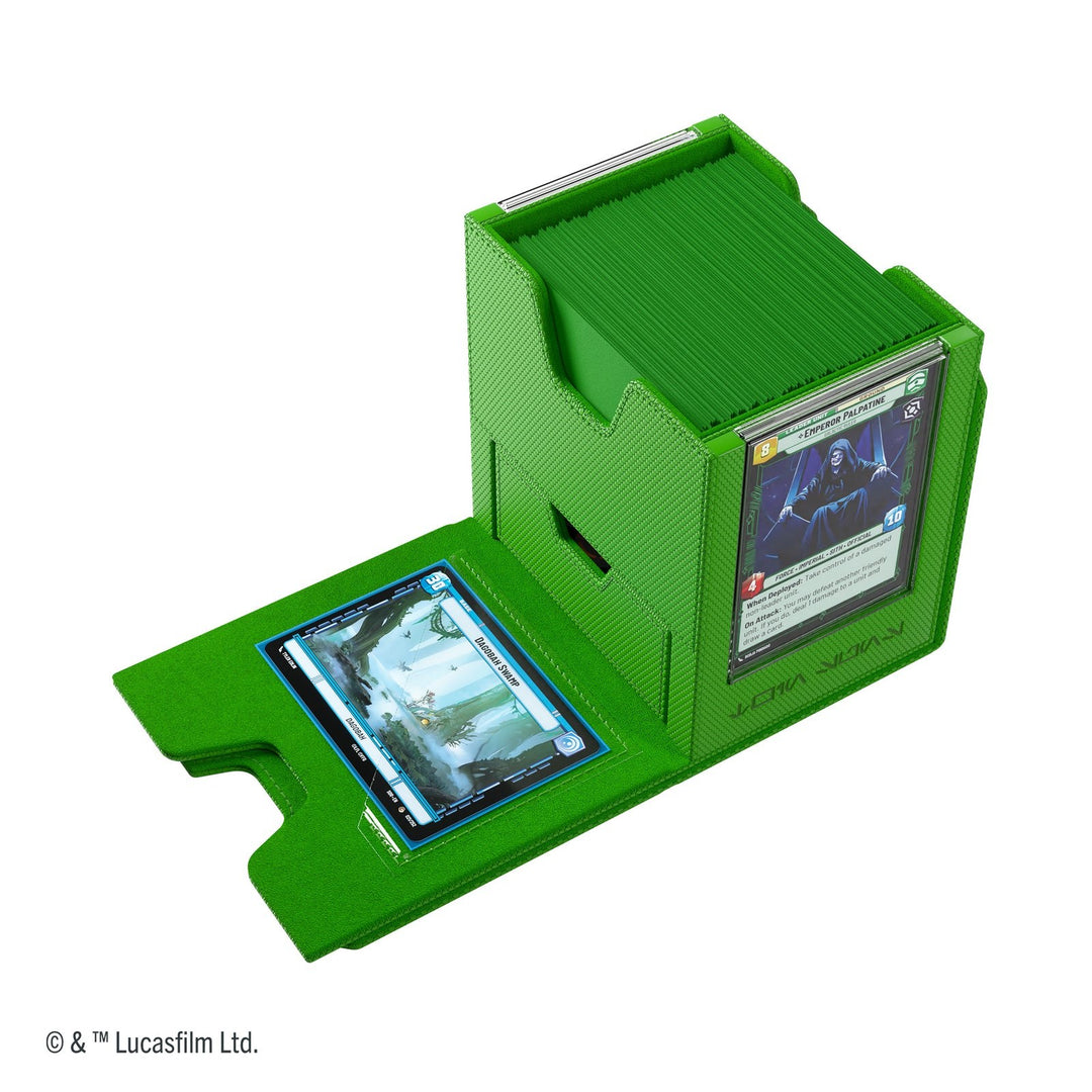 Gamegenic STAR WARS : Unlimited Twin Suns Deck Pod Green — official publisher extra