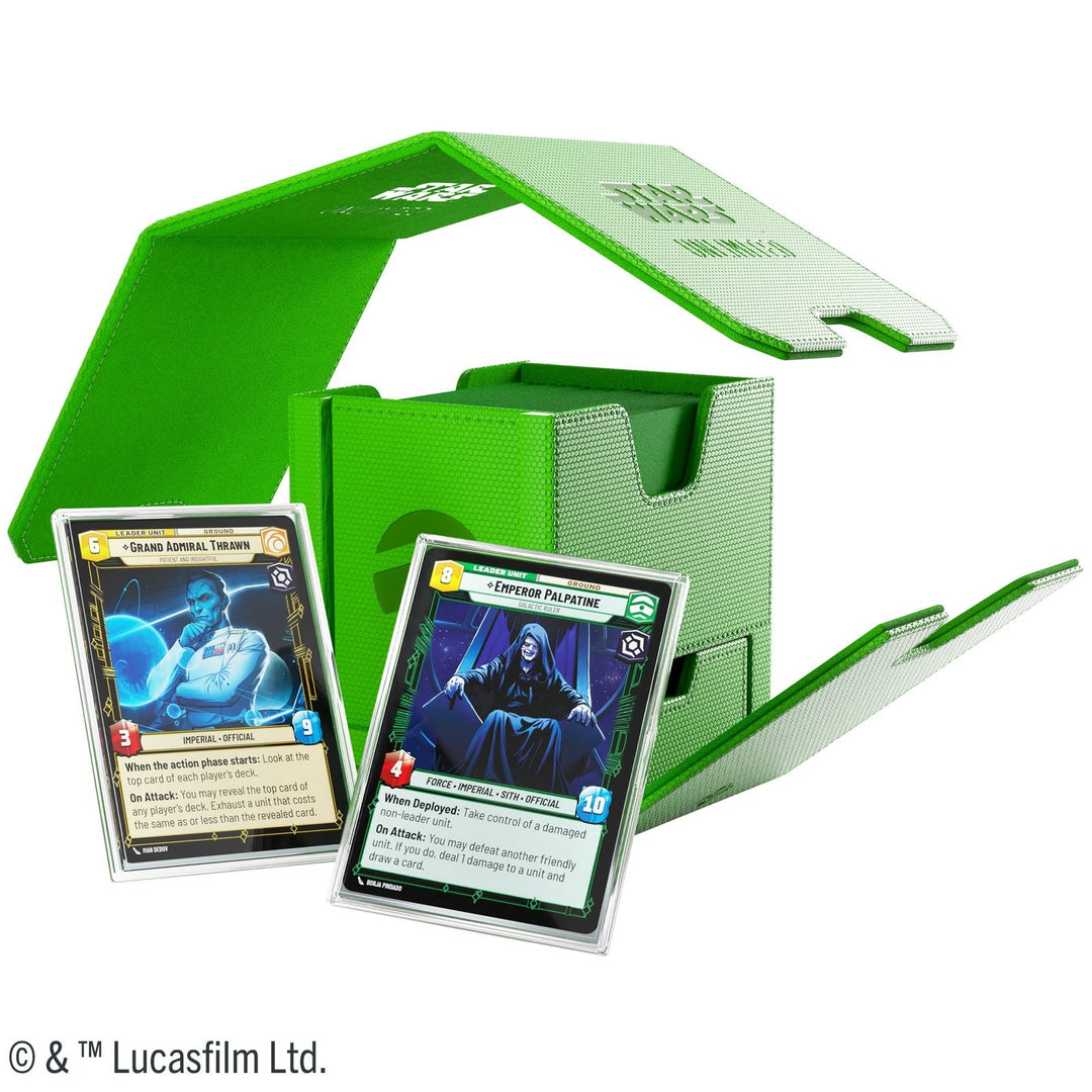 Gamegenic STAR WARS : Unlimited Twin Suns Deck Pod Green — official publisher extra