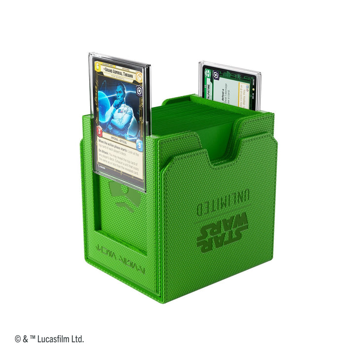 Gamegenic STAR WARS : Unlimited Twin Suns Deck Pod Green — official publisher extra