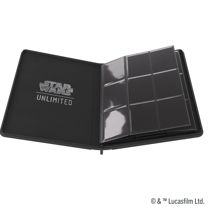 Gamegenic: Zip-Up Album 18-pocket Star Wars Unlimited Black — official manufacturer extra