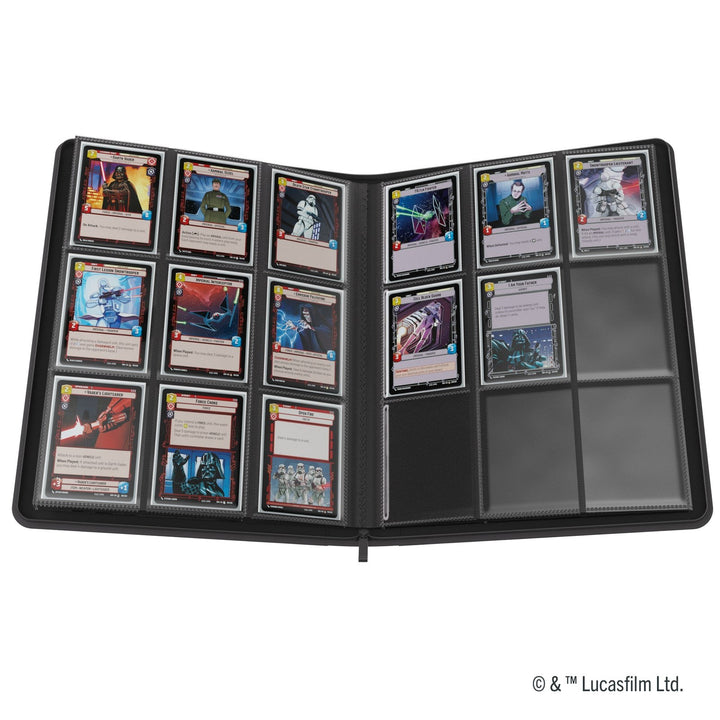 Gamegenic: Zip-Up Album 18-pocket Star Wars Unlimited Black — official manufacturer extra