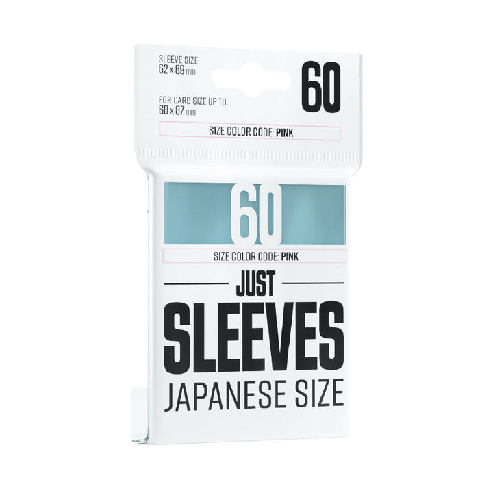 Gamegenics Just Sleeves - Japanese Size Clear — official packshot