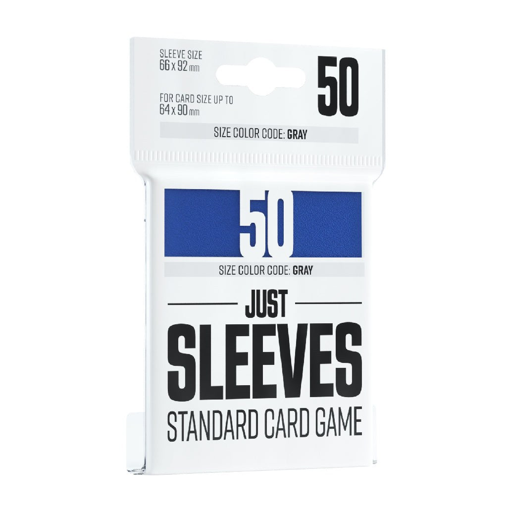 Gamegenics Just Sleeves - Standard Card Game Blue — official packshot