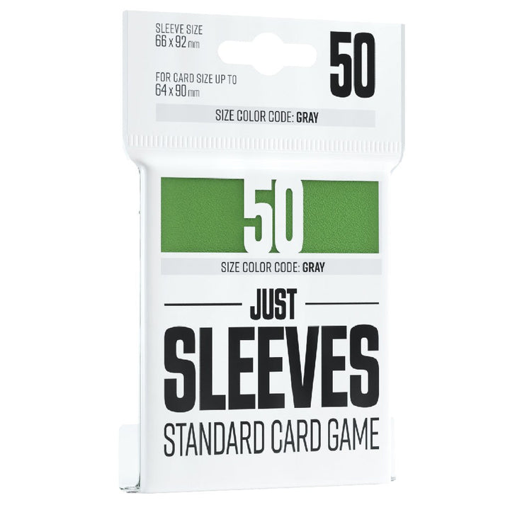 Gamegenics Just Sleeves - Standard Card Game Green — official packshot