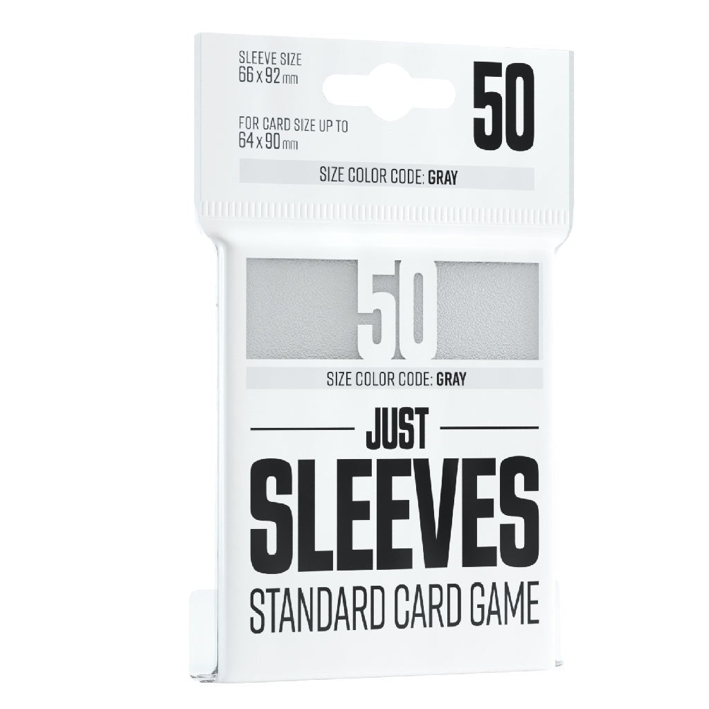 Gamegenics Just Sleeves - Standard Card Game White — official packshot