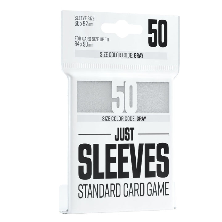 Gamegenics Just Sleeves - Standard Card Game White — official packshot
