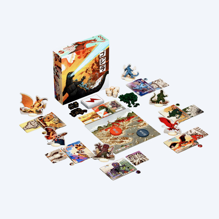 King of Tokyo: Godzilla — components layout