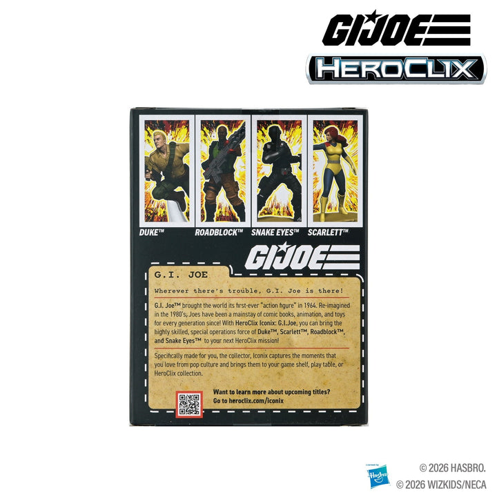 Hasbro HeroClix Iconix: G.I. JOE — official publisher image