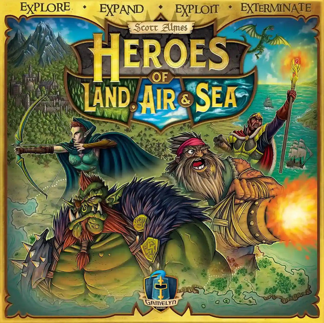 Heroes of Land, Air & Sea — official box