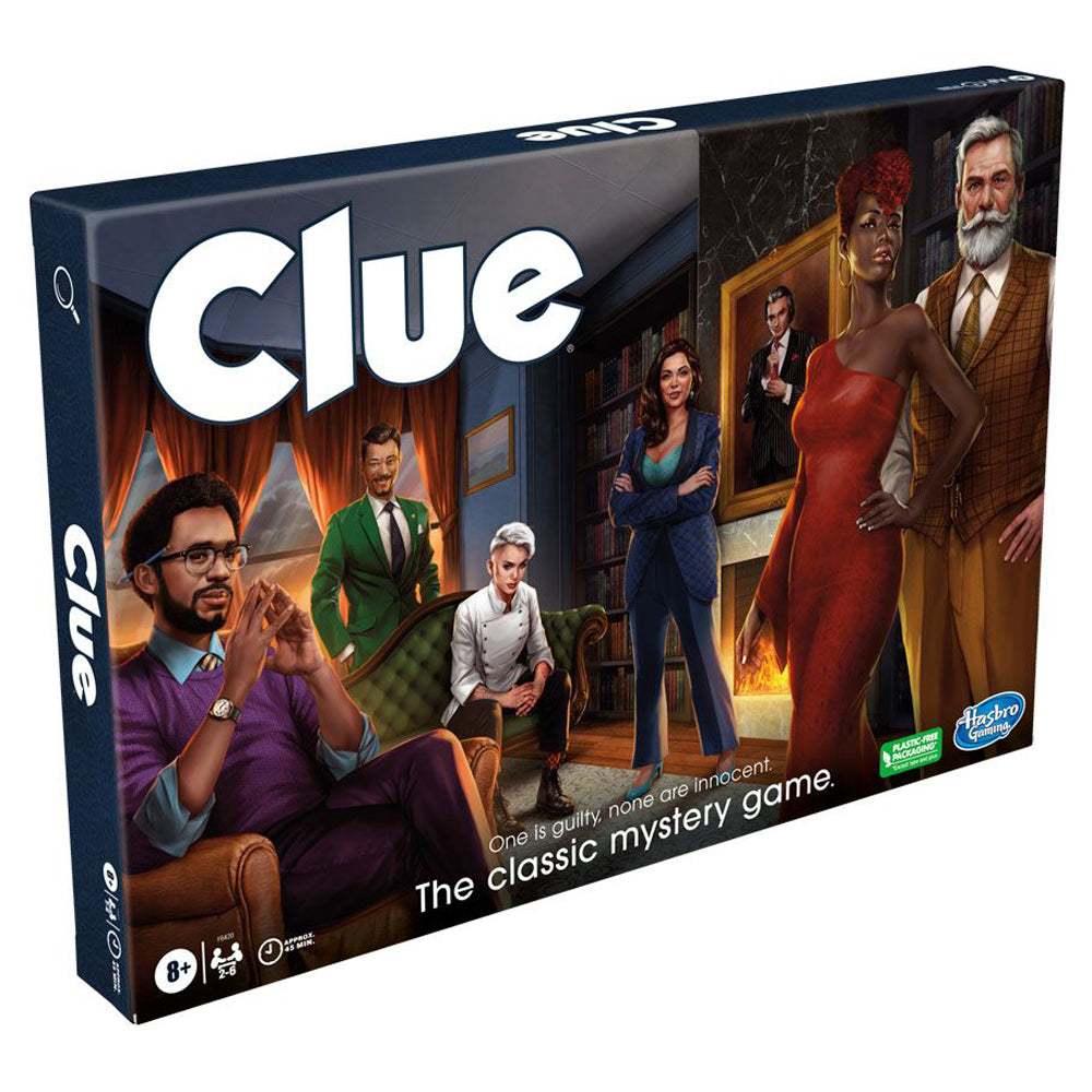 Clue Classic Refresh — official Hasbro box