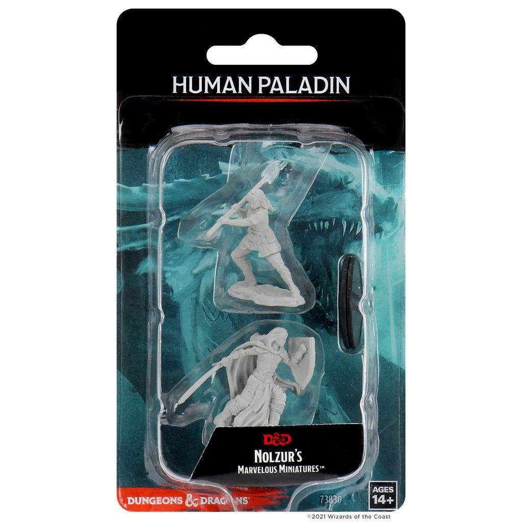 D&D Nolzur's Marvelous Miniatures Female Human Paladin