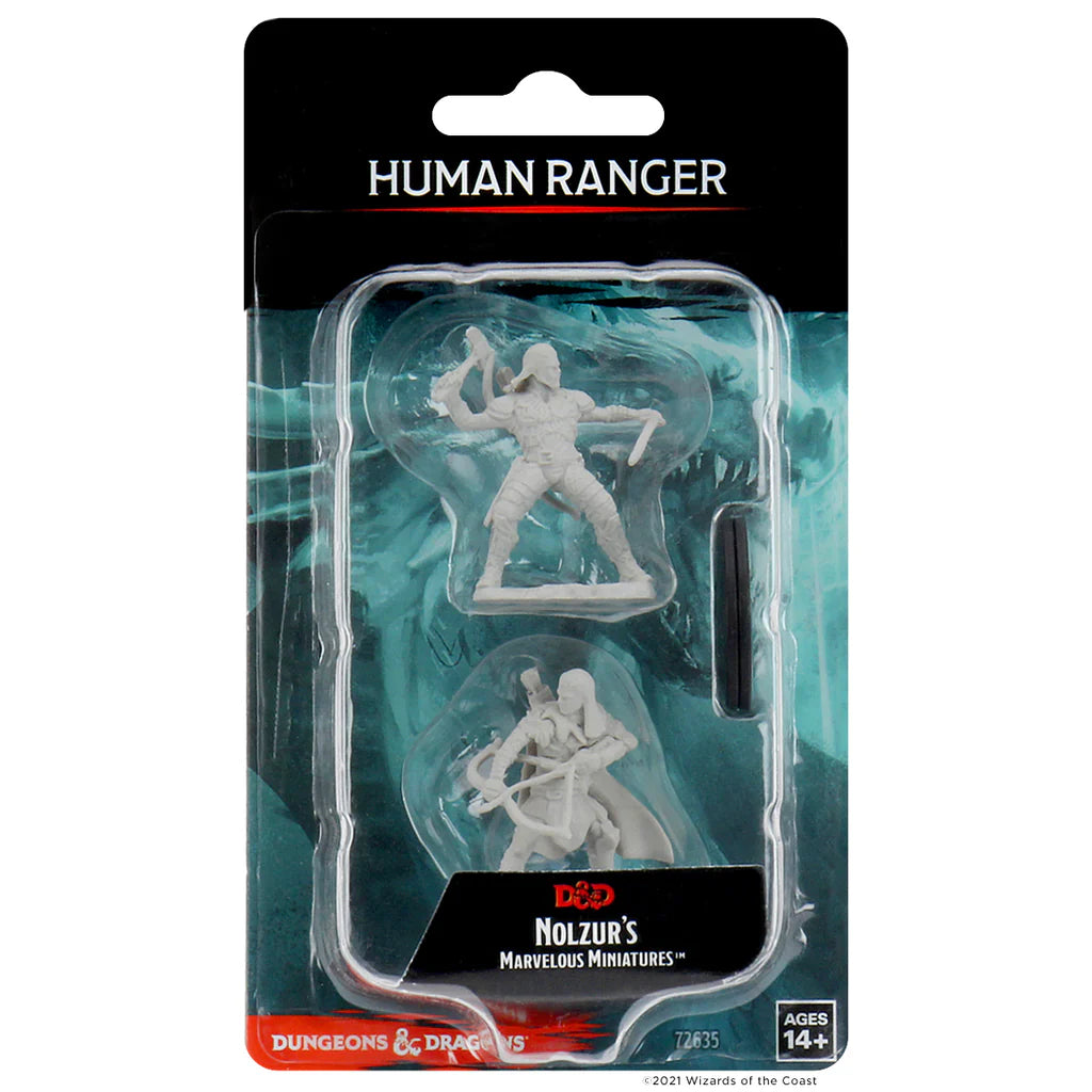D&D Nolzur's Marvelous Miniatures Human Male Ranger