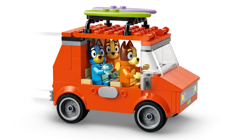 LEGO Bluey: Bluey's Beach & Family Car Trip - 11202