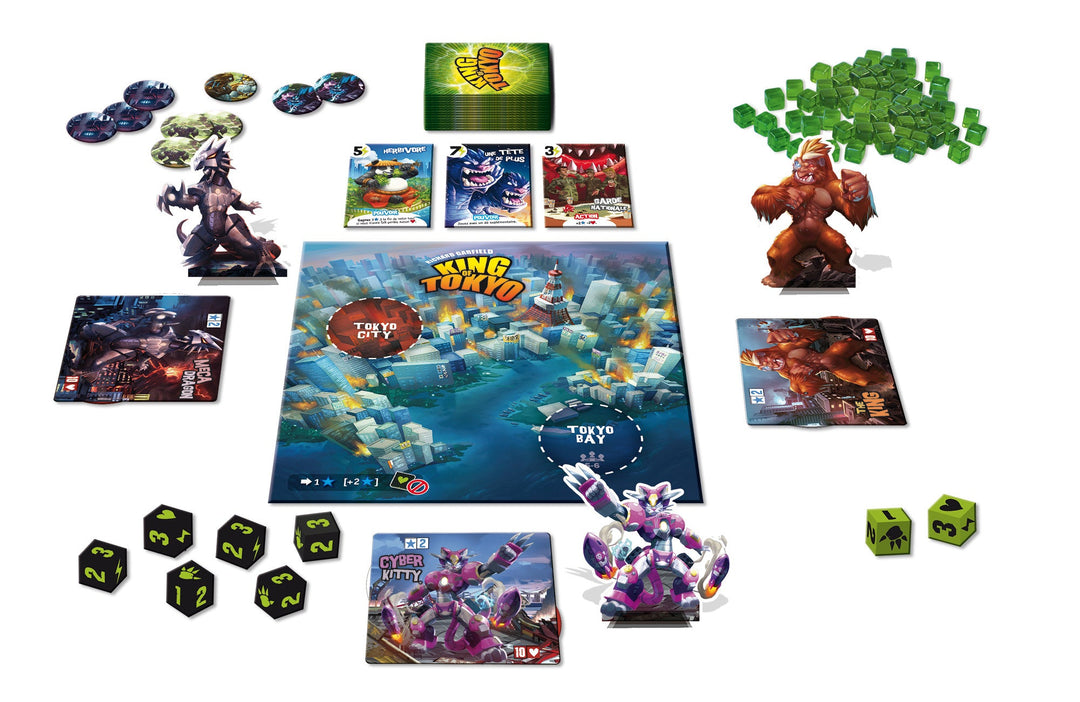King of Tokyo (New Edition) — components overview