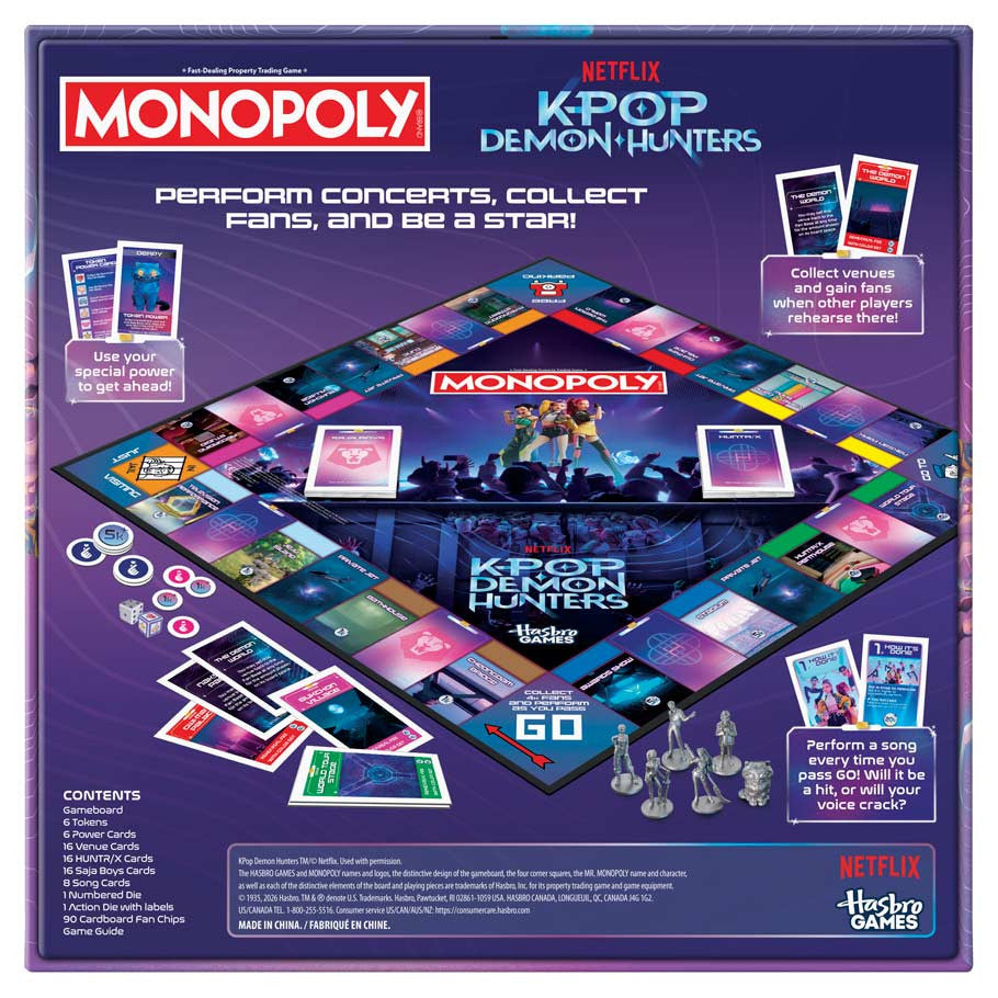 Monopoly: KPop Demon Hunters