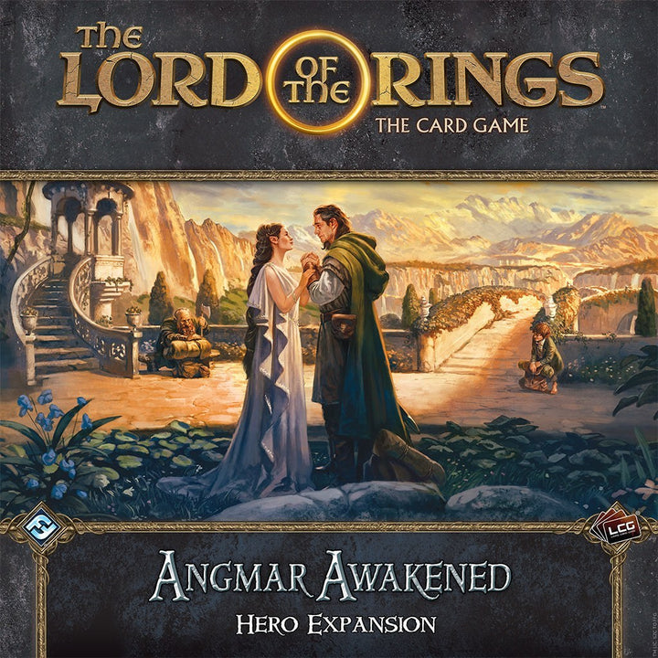 The Lord of the Rings: The Card Game – Angmar Awakened Hero Expansion — official box