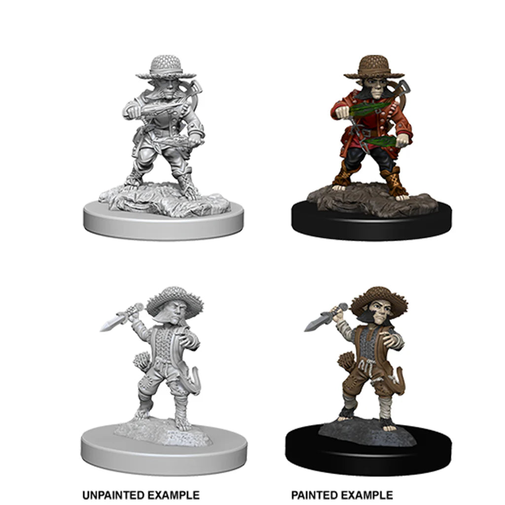 Pathfinder Battles Deep Cuts Unpainted Miniatures: Male Halfling Rogue