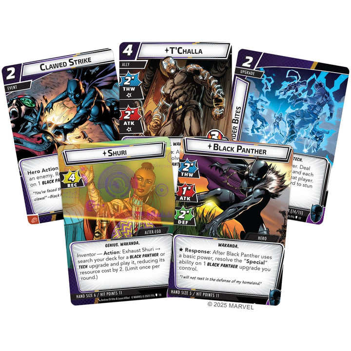 Marvel Champions: The Card Game – Black Panther Hero Pack — official publisher extra