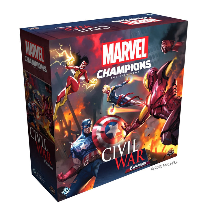 Marvel Champions: The Card Game – Civil War Expansion — official box