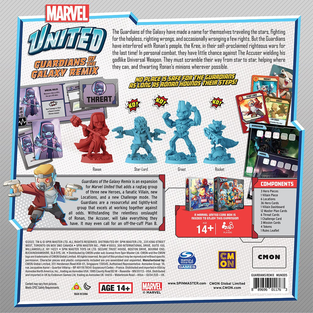 Marvel United: Guardians of the Galaxy Remix — official publisher extra